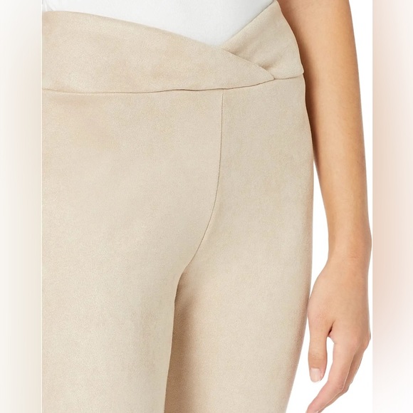 Splendid Legging skinny pants pull of vegan suede pants cream color polyester - Picture 2 of 6